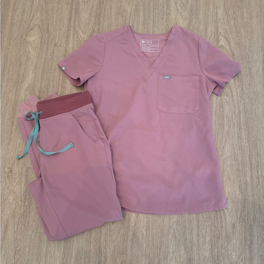 FIGS Scrubs Medical hospital Nurse matching set size XS